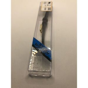 Hadley Roma Watch Band Replacement 2 piece Black Calfskin LS702 In Box PY13